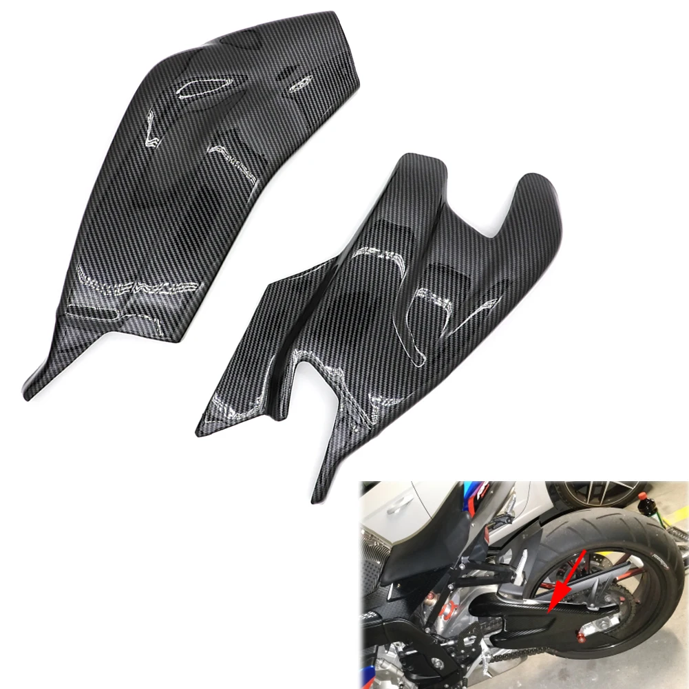 Cubierta basculante para motocicleta, carenado de protección de cadena, brazo oscilante de plástico para BMW S1000RR 2009-2018 HP4 2012-2014 S1000R 2015-2019