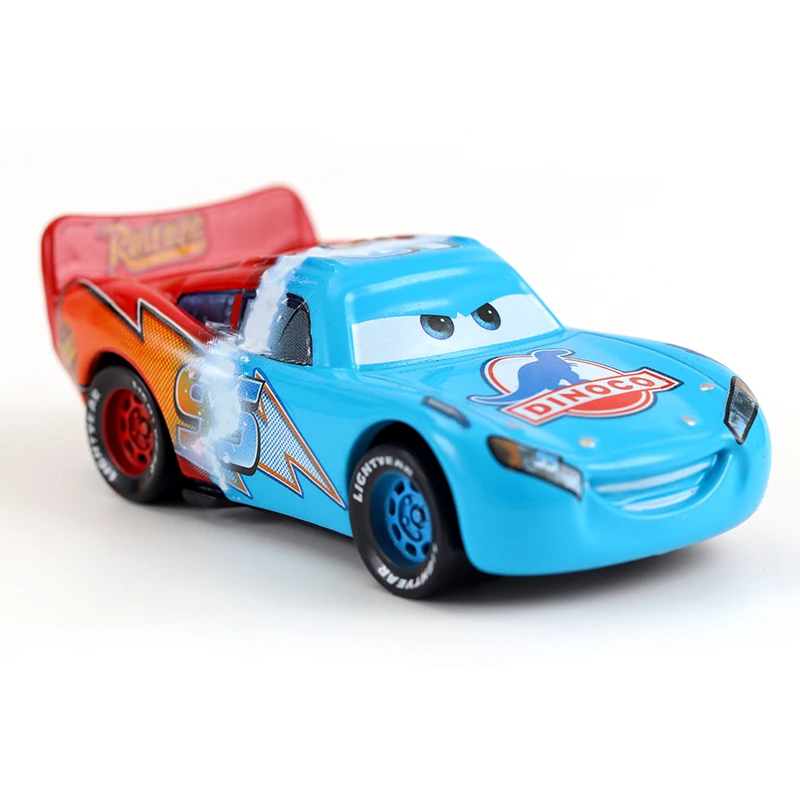 

Disney Pixar Cars 2 3 Lightning McQueen Mater Jackson Storm Ramirez 1:55 Diecast Vehicle Two-color No.95 Boy Child Toys Gift