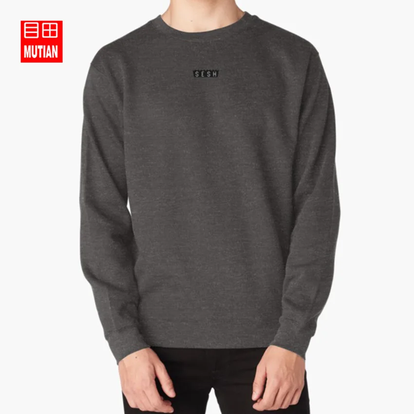 darkgrey-sweatshirt SESH толстовки sesh music tokinglx rap bones team sesh seshollowaterboyz urbanreemo bubblemans world - Цвет: darkgrey-sweatshirt