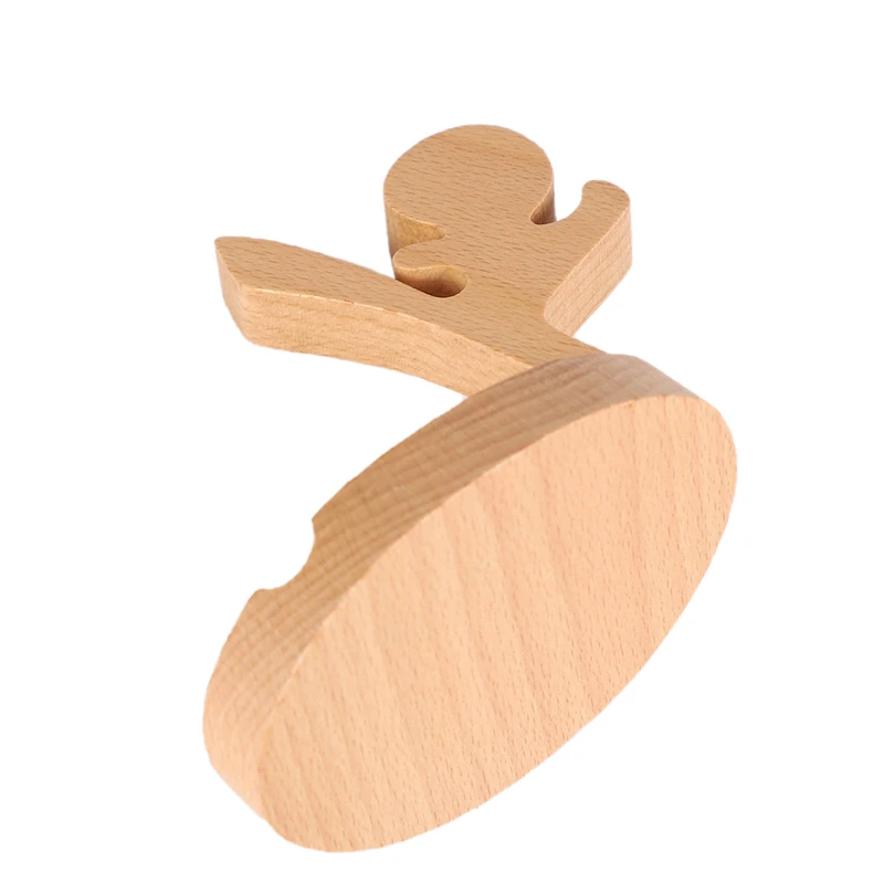 Портативный деревянный держатель для мобильного телефона Подставка Кронштейн