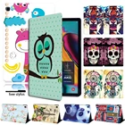 Тонкий умный защитный чехол из искусственной кожи для Samsung Galaxy Tab A A6 7,0 9,7 10,1 10,5E 9,6 