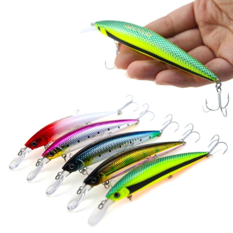 Runature Flash Minnow рыболовная приманка 110 мм 37 г погружающаяся искусственная жесткая