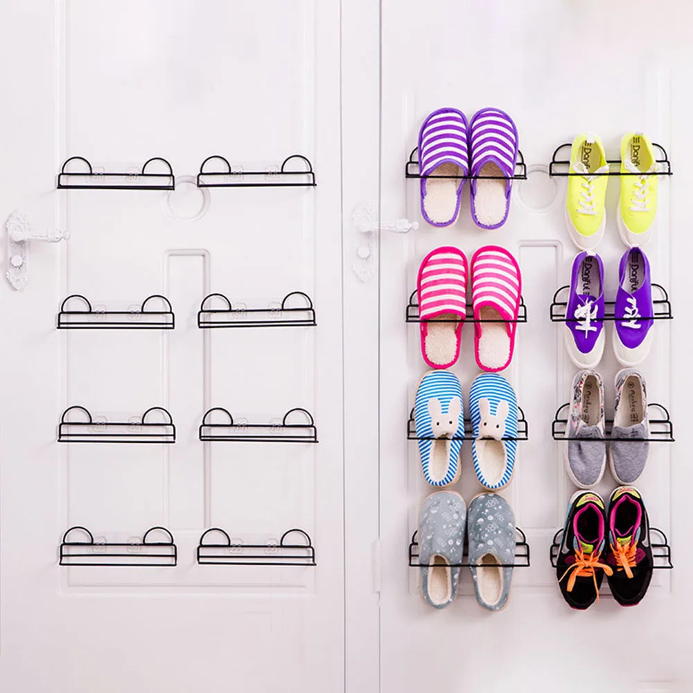 Настенный башмак стеллаж для выставки товаров Тапочки Органайзер хранения на