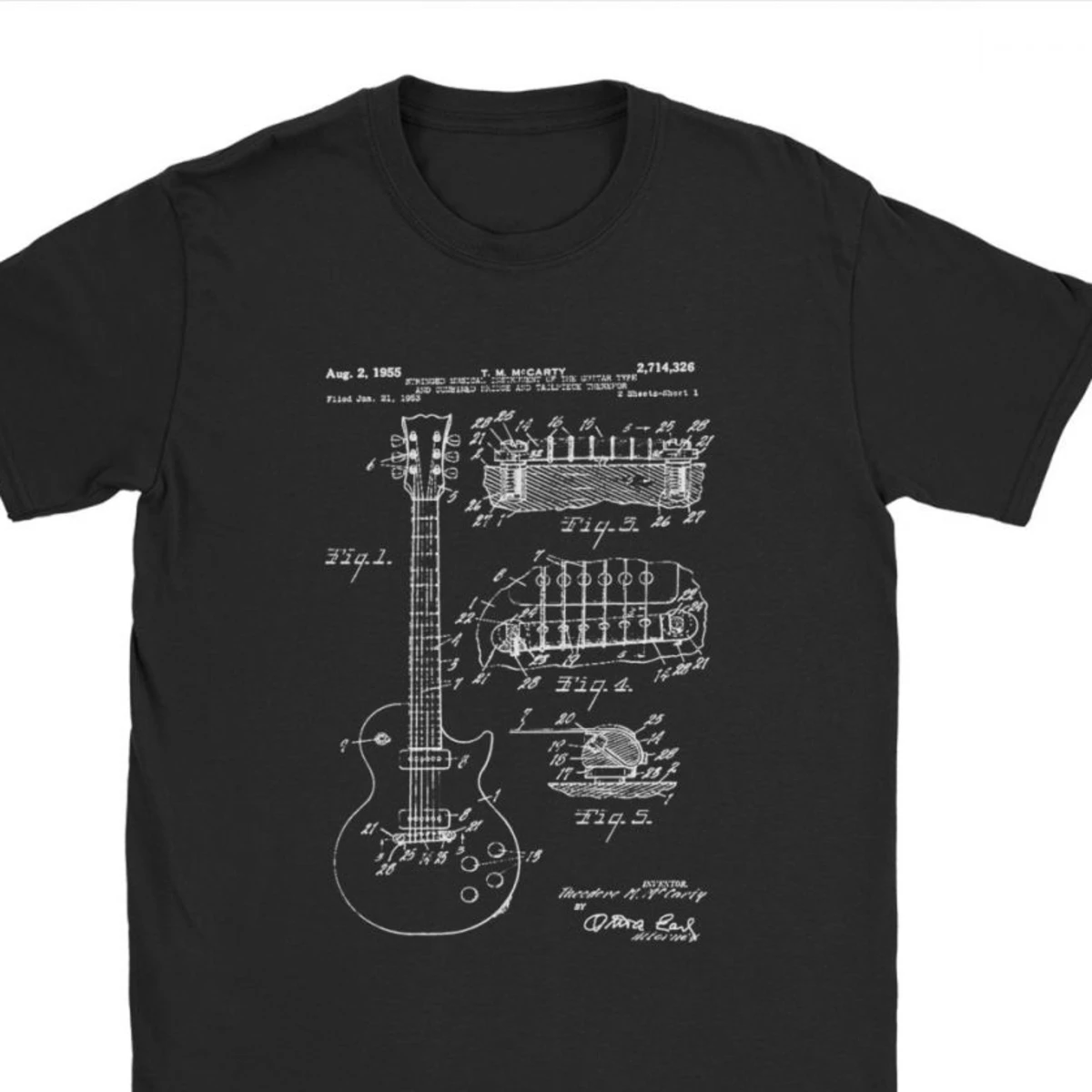 patent akustische elektrische gitarre struktur musik t shirts männer premium baumwolle vintage tops t shirts jugend kunst singular t shirts free