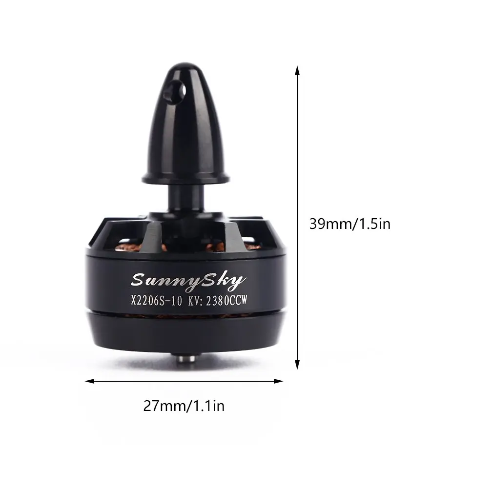 

X2206S 2380KV CCW 2-4S Multi-rotor Brushless Motor for Sunnysky