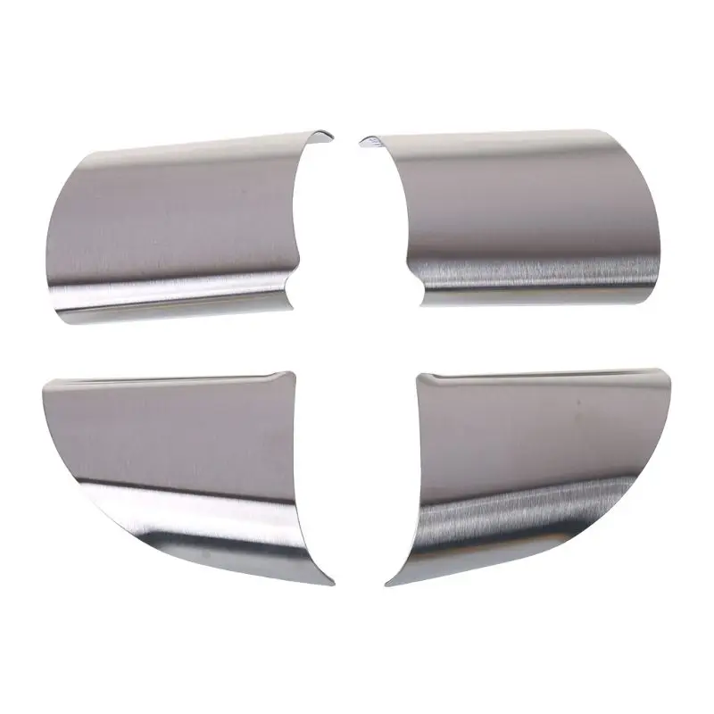 4 шт. чехол рулевого колеса автомобиля из нержавеющей стали для Ford Focus 2 MK2 2005 2013