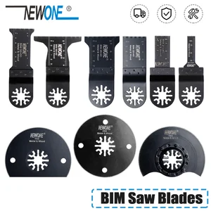 Лезвие пилы NEWONE для резки металла, Универсальный Осциллирующий многофункциональный инструмент, электроинструмент Fein Bosch Makita Milwaukee