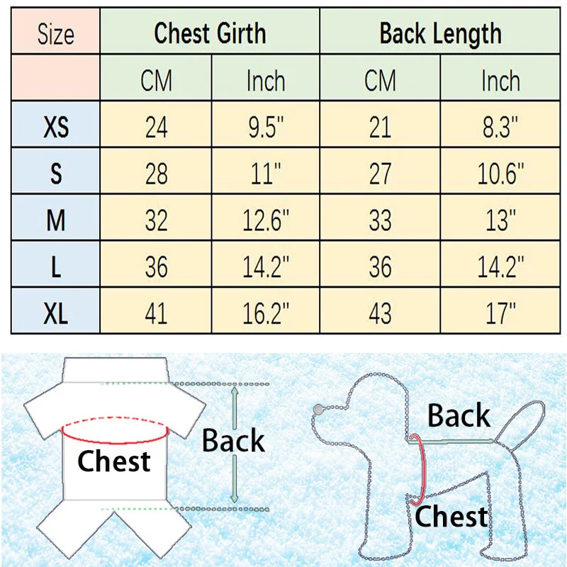 Зимний пуховик для собаки теплая одежда маленьких и средних собак костюм щенка
