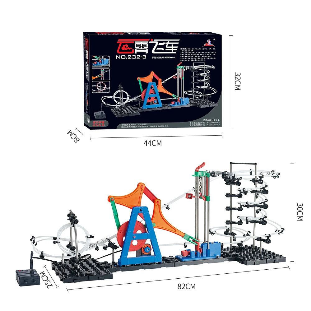 226 шт. Детский конструктор американские горки | Игрушки и хобби