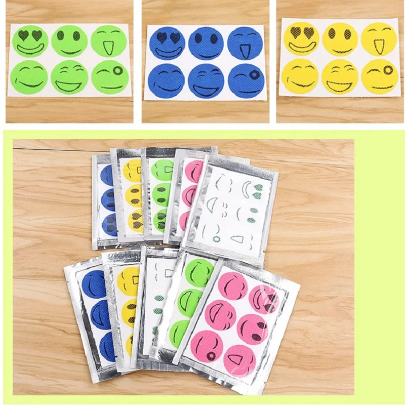 Мультфильм наклейка от комаров Наклейка и улыбающимися героями мультфильмов