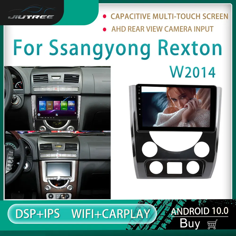 

Автомагнитола 2DIN на Android для Ssangyong Rexton W 2014, мультимедийный автомобильный DVD-плеер, стереоприемник, GPS-навигатор, головное устройство