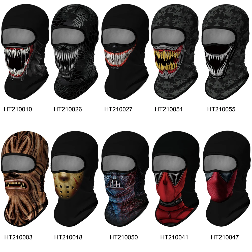 Маска-Бандана Venom Балаклава для велоспорта высокоэластичная бега рыбалки | Спорт