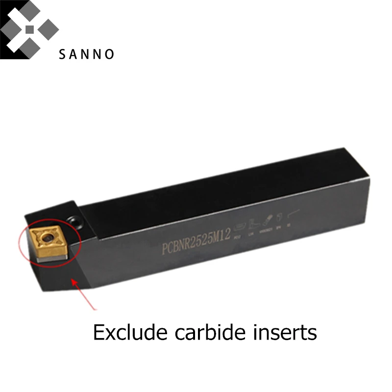 PCBNR2020K12 / PCBNL2020K12 2525M12 2525M16 CNC lathe external turning tool holder cutting PCBNR L bar | Инструменты
