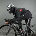 Велосипедные комплекты ROCKBROS, зимние теплые куртки, ветрозащитные и водонепроницаемые, для горных дорог, теплые длинные велосипедные костюмы, Велосипедное оборудование, одежда