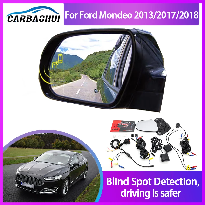 

Millimeter Wave Radar Blind Spot Monitoring BSA BSD BSM for Ford Mondeo 2013/2017/2018 Assist Driving Safety Lane Change Assist