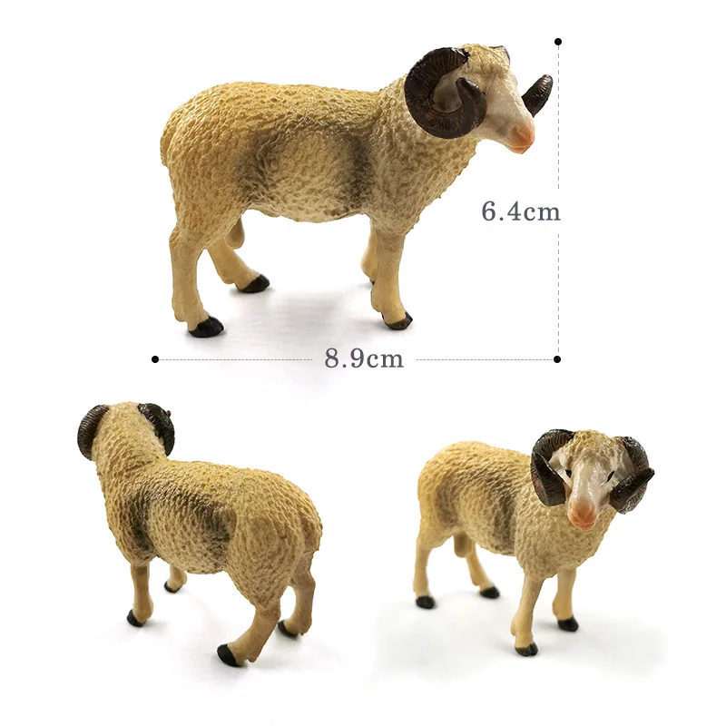 Новая модель из гималайской Овцы Antelope моделирование Wildebeest Argali Animal домашний декор