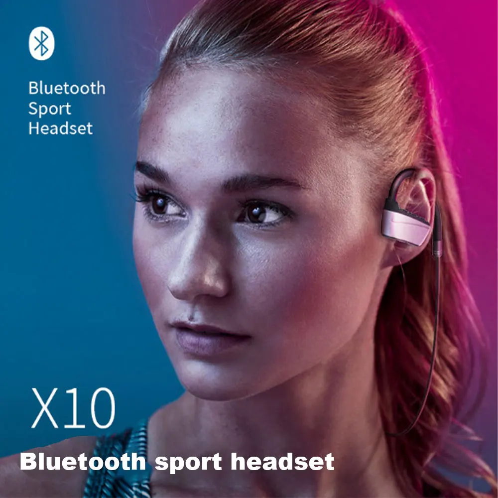Tebe Bluetooth наушники с креплением на шею 4 2 гарнитура Микрофон Стерео задние