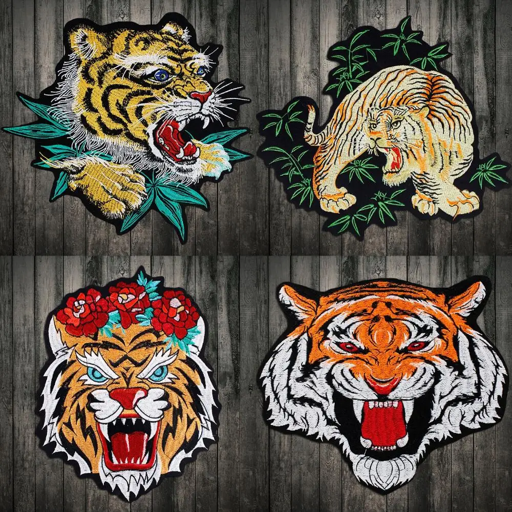 Комплект из 2 предметов с вышивкой новая модель большой Цветочные в леопардовом