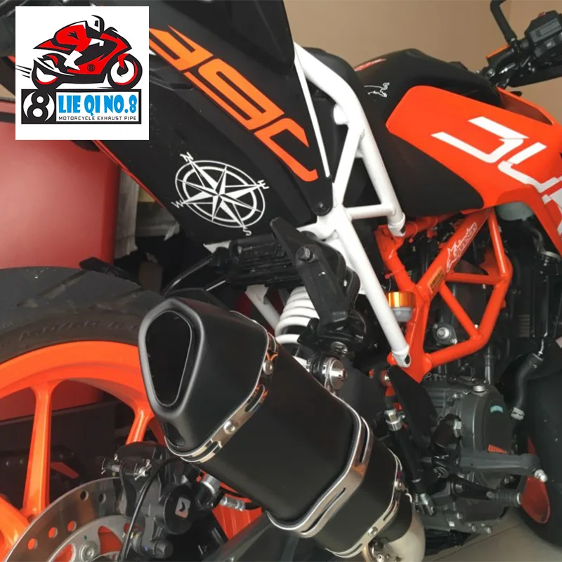 Универсальный 51 мм мотоциклетный глушитель выхлопной трубы Escape Moto с DB killer для FZ6
