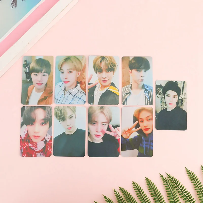9 шт./компл. KPOP NCT 127 NCT U фото плакат в виде карты Lomo карты самодельные бумажные HD фотостудии игрушек, для подарка, для фанатов