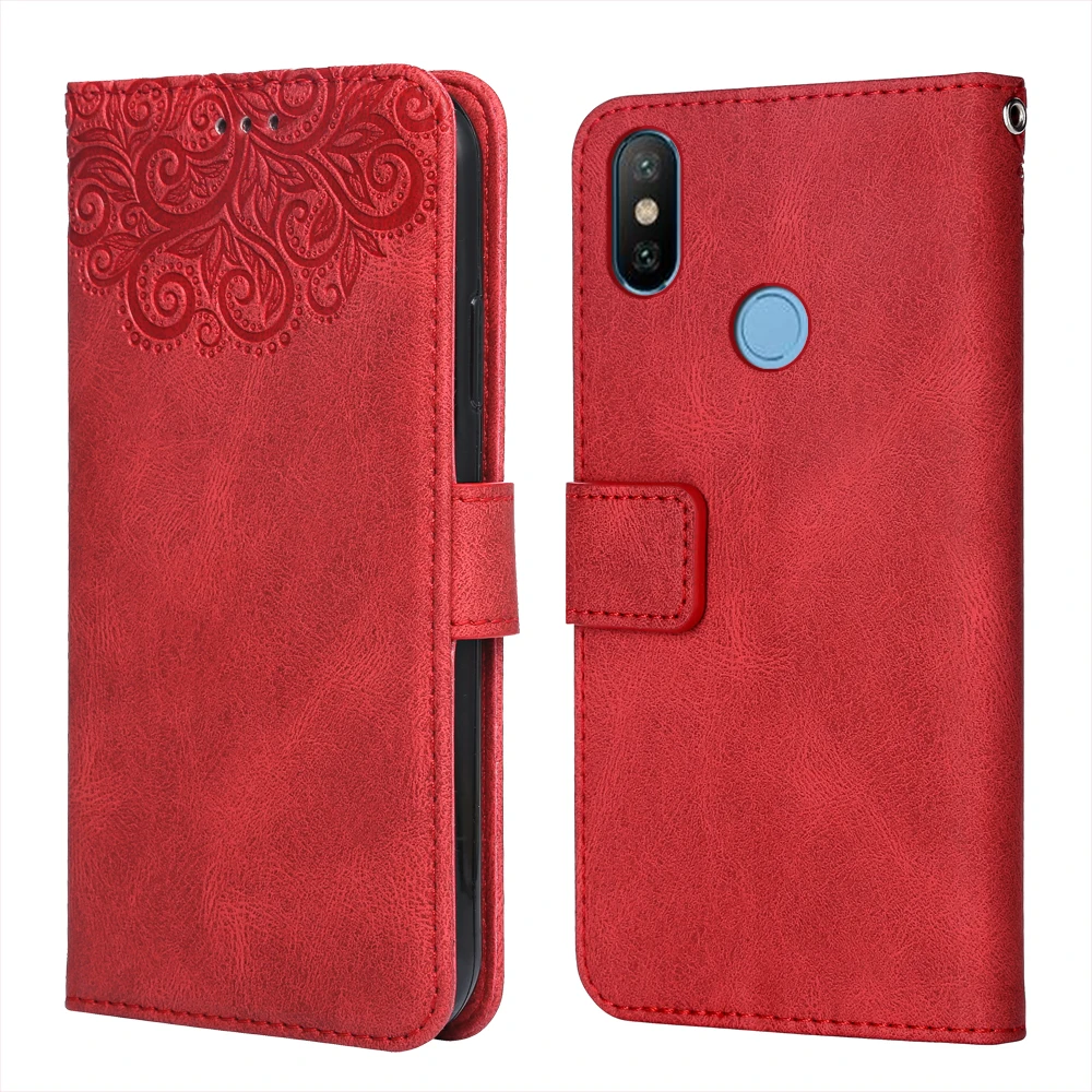 

For Xiaomi Redmi S2 Y2 Flower Embossing Case Coque for Redmi S2 Y2 Wallet Flip Leather Case for Xiaomi S2 Y2 Cover