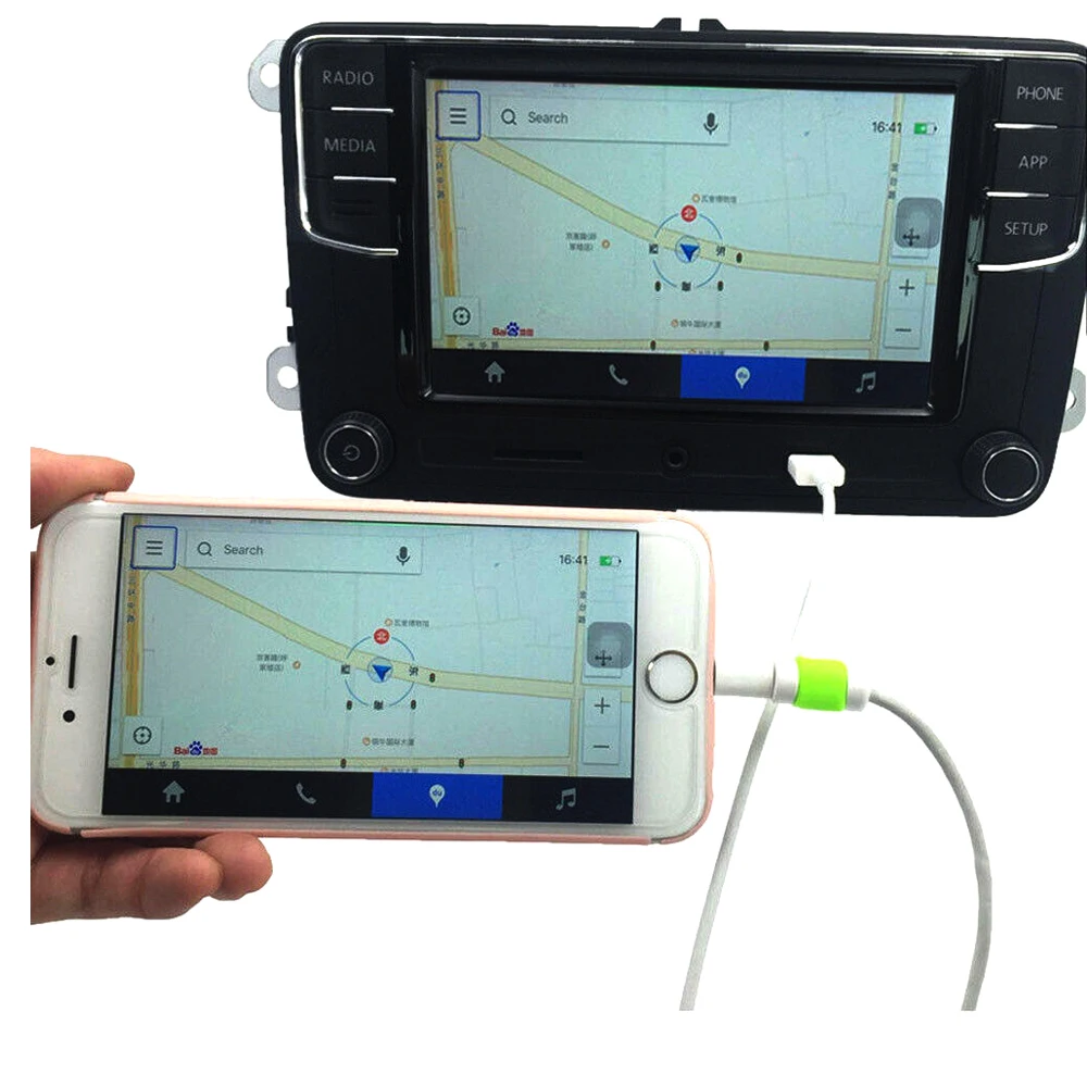 6," Автомобильная стерео RCD330+ камера CarPlay MirrorLink BT USB RVC для Volkswagen Tiguan Golf 5 6 Passat Polo Touran Caddy TAX FREE