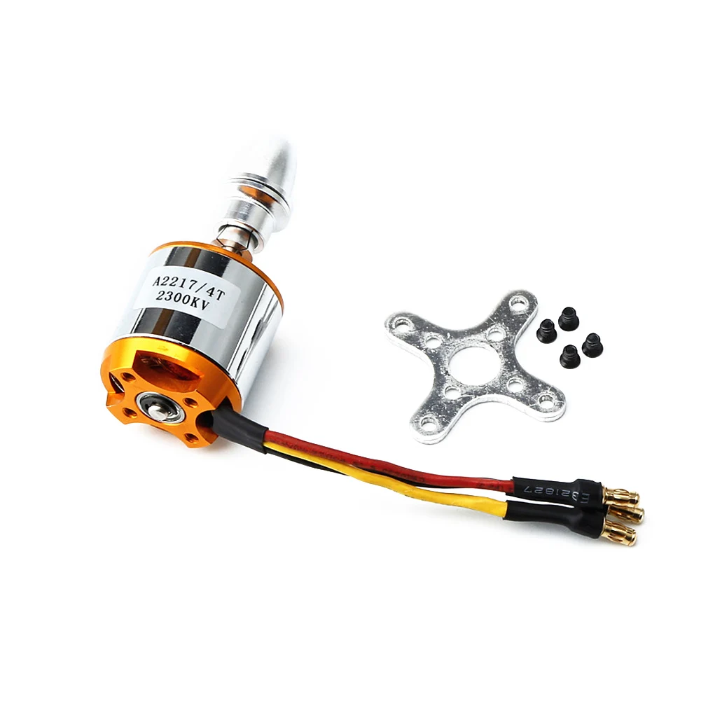 

Multi Quadcopter A2217 KV1100 Brushless Motor for RC Drones Fixed Wing Plane Helicopter NSV775