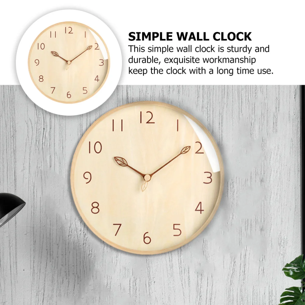 

Branch Pointer Clock Living Room Clock Chic Wall Decor Clock Home Hanging Clock