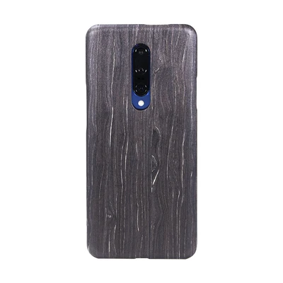 Натуральный Деревянный чехол для телефона для Oneplus 7 7 Pro 7Pro Чехол черный палисандр/Черный лед дерево оболочка(настоящее дерево) 1+ 7 Pro - Color: Black ice wood