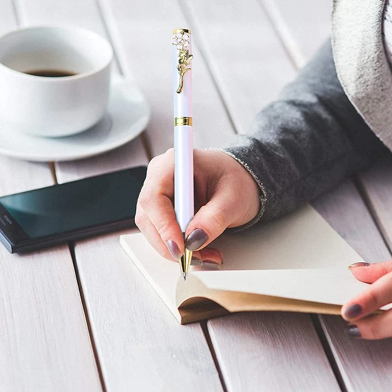 4 шт. металлические шариковые ручки с черными чернилами 1 мм |