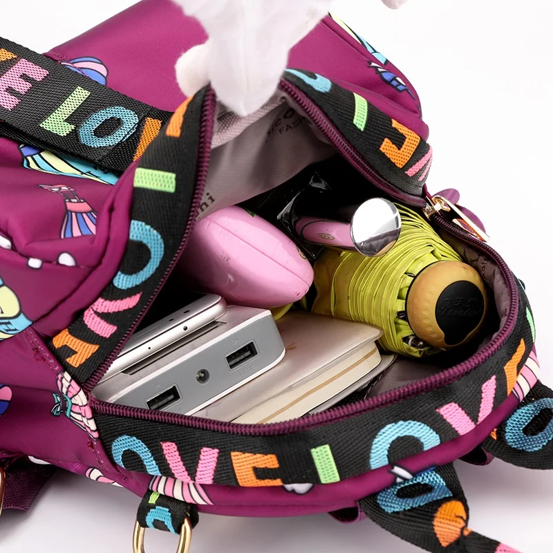 Оксфорд двойная сумка на плечо 2018 летняя новая женская мода для отдыха