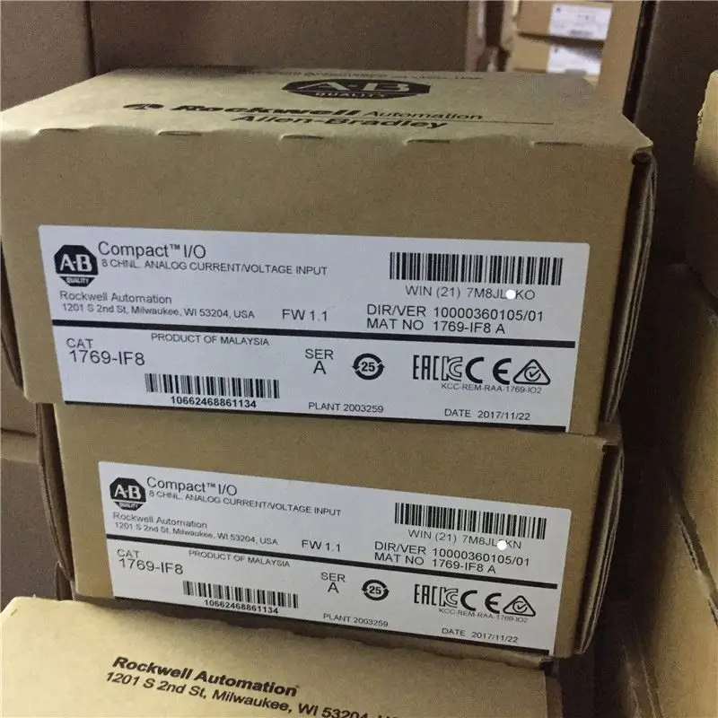 

New Arrival 1769-SDN-CC Allen Bradley Plc Cost Contactor 100 original new sealed