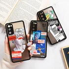 Прозрачный чехол из ТПУ для Samsung S21 Ultra, чехол для Samsung Galaxy Note 10 Plus S20 FE S10e S9 S8 Plus, мягкий матовый бампер из ТПУ