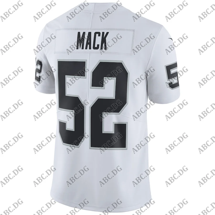 

Customized Stitch Jersey Men Women Kid Youth Las Vegas Khalil Mack White Vapor Untouchable Limited Player Jersey