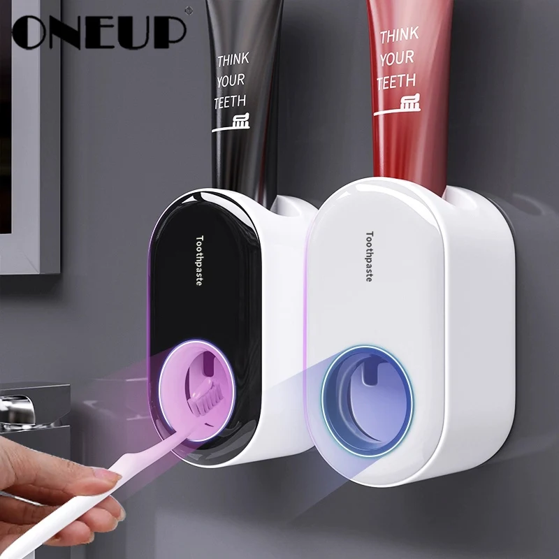 ONEUP настенный автоматический дозатор для зубной пасты щетки набор аксессуаров