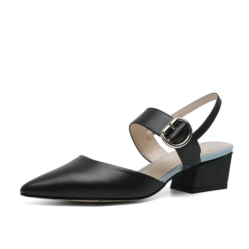 Женские летние босоножки цвет черный абрикосовый сандалии гладиаторы с закрытым