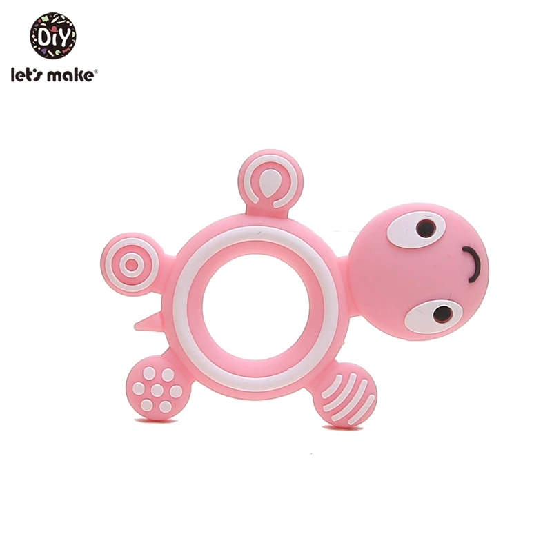 Let'S Make 1Pc Silicone Baby Teether Toddler Toys Diy Stroller Accessories For Pacifier Chain Owl Food Grade Toys Baby Teether - Цвет: 1ER129521
