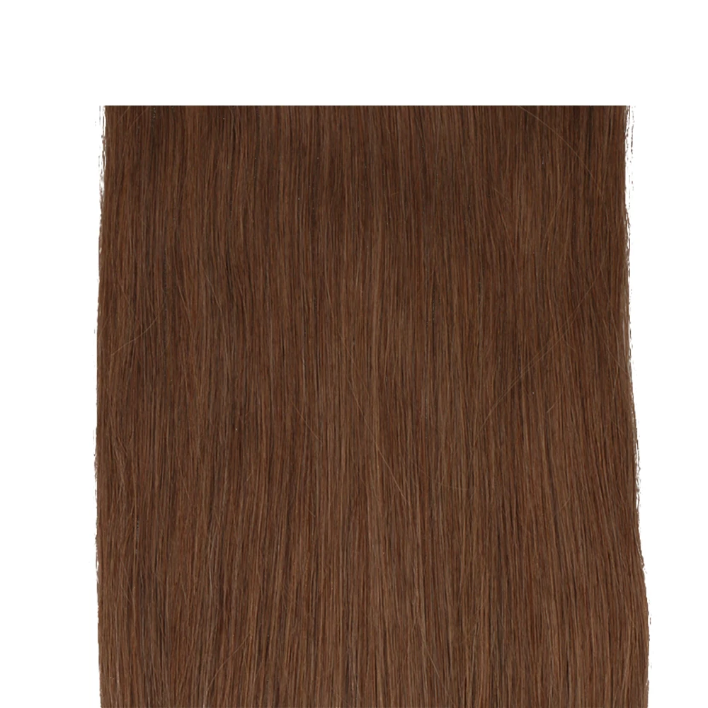 Toysww 6 шт./компл. наращивание волос с зажимом Человеческие волосы Remy среднего