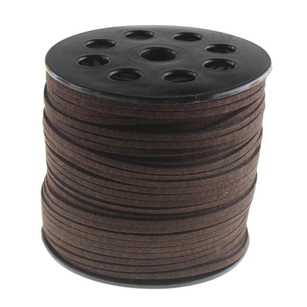

3mm Suede Cord Velvet Leather Cord /String /Thread /Rope for Valentine Present Box Packing Wrapping