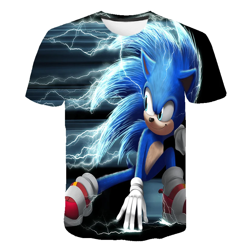 Детская летняя футболка с 3d-рисунком Ежика для мальчиков 12-14 лет | Мать и ребенок