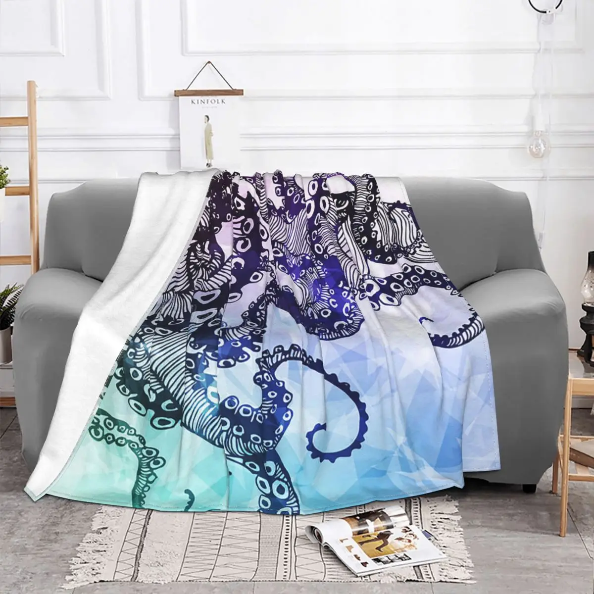 Фланелевое Одеяло lovecраф для мистических постельных принадлежностей очень