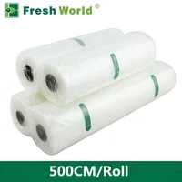 fresh world vacuum bags for food vacuum sealer bags fresh long keeping 12 15 20 25 28 30 35500cm kitchen vacuum packaging rolls