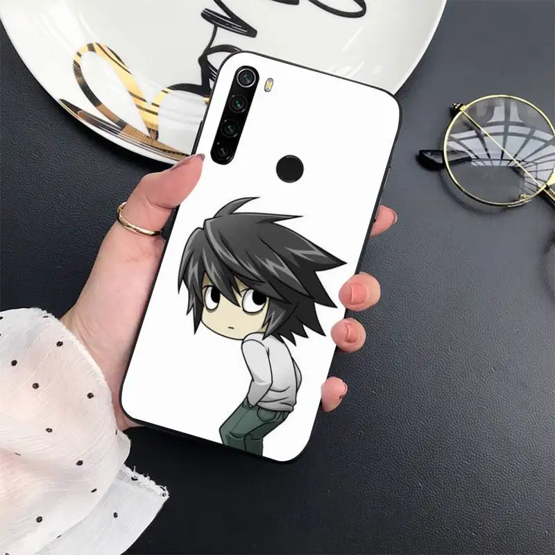 

Death Note LLawliet1 Phone Case For Xiaomi mi 9 9t 10 redmi 9 9a 8 8a note 10 9 9s 8 8t 7 pro max funda