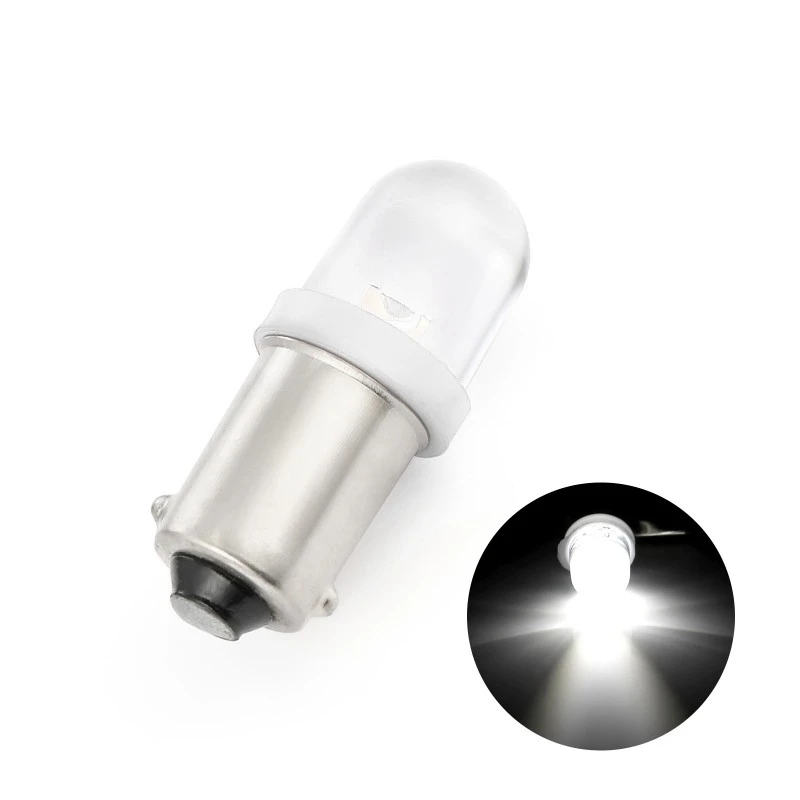 Светодиодная лампочка ba9s для приборной панели белый свет салона автомобиля