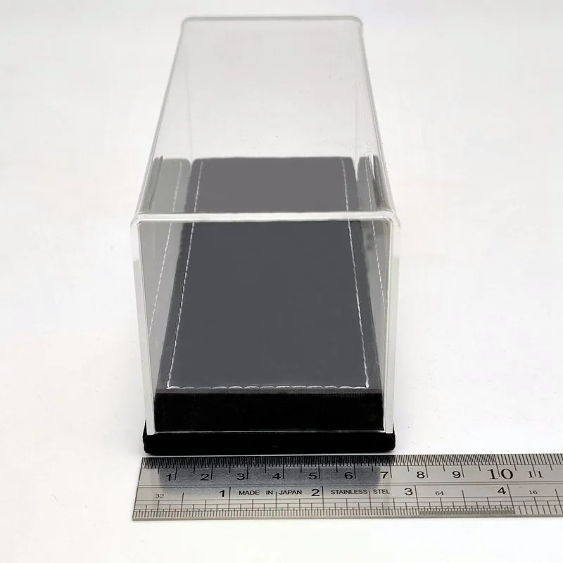 1:43 Thicken Acrylic Case Models Car Display Box Transparent Dustproof Black Flannel Bottom 17CM | Игрушки и хобби