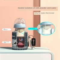 usb insulation baby bottle warmer glass wide mouth ppsu drop resistant constant temperature quick flush milk cute