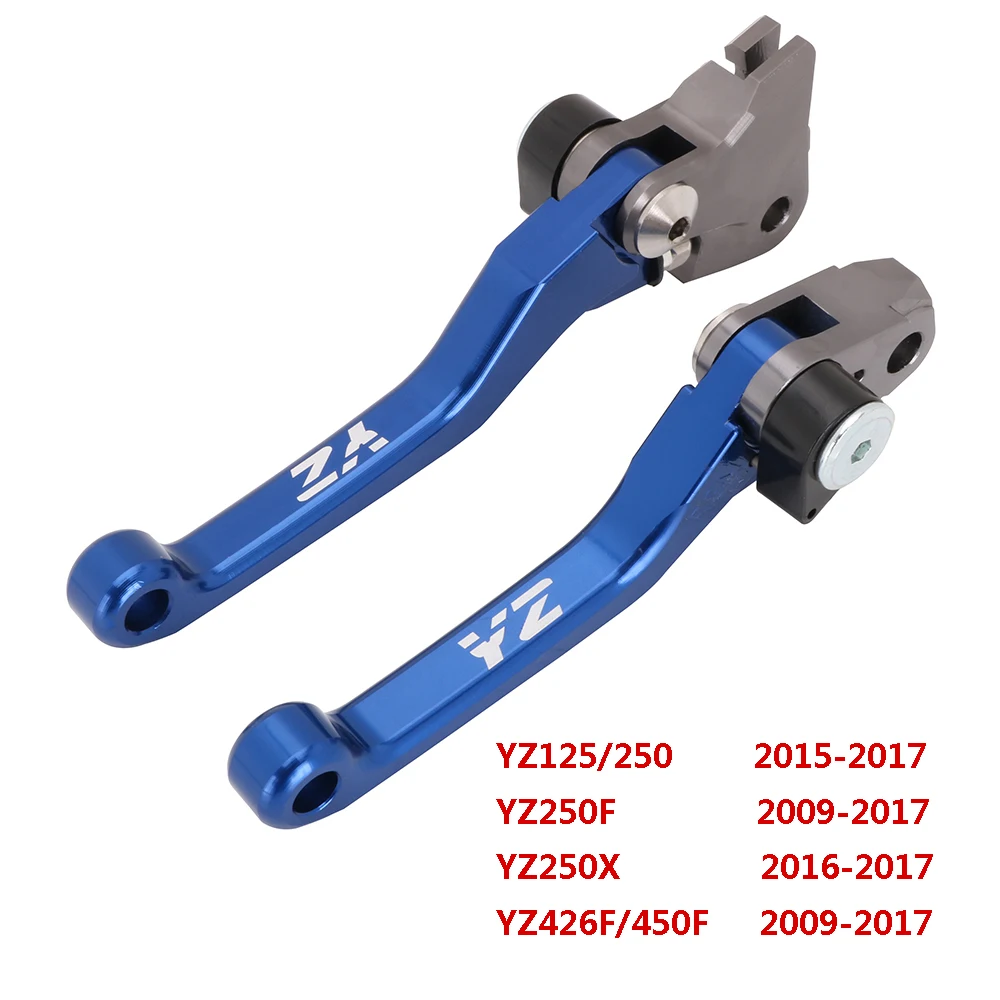 Мотоцикл с ЧПУ Сводные тормозной рычаг сцепления для Yamaha YZ80 YZ85 YZ125 YZ250 YZ250F YZ426F YZ450F YZ250X WR250F WR450F TTR250 XT250X