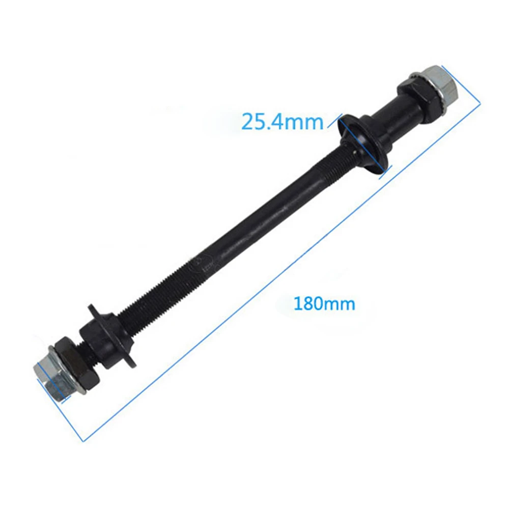 

150mm 180mm Mtb Bike Front Rear Wheel Hub Axle Mountain Bicycle Solid Spindle Shift Shaft Lever Cycling Replacement Parts