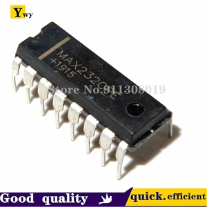 10pcs MAX232CPE MAX232 DIP-16 RS-232 Interface IC 5V MultiCh RS-232 Driver/Receiver new original