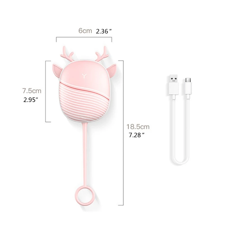 

Heater Hand Warmer Heating Pad USB Rechargeable Handy Warmer Heater